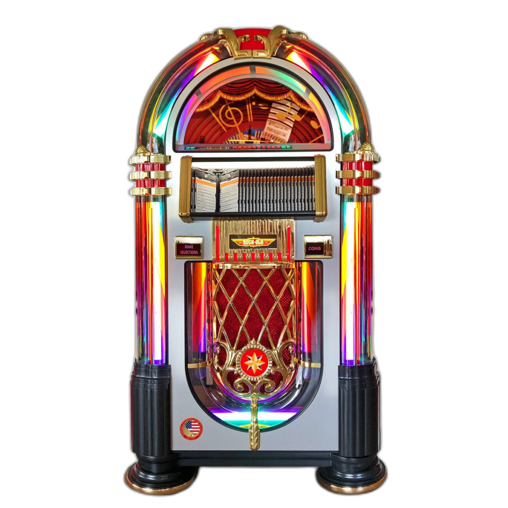 Rock-Ola Bubbler CD Jukebox Crystal Edition