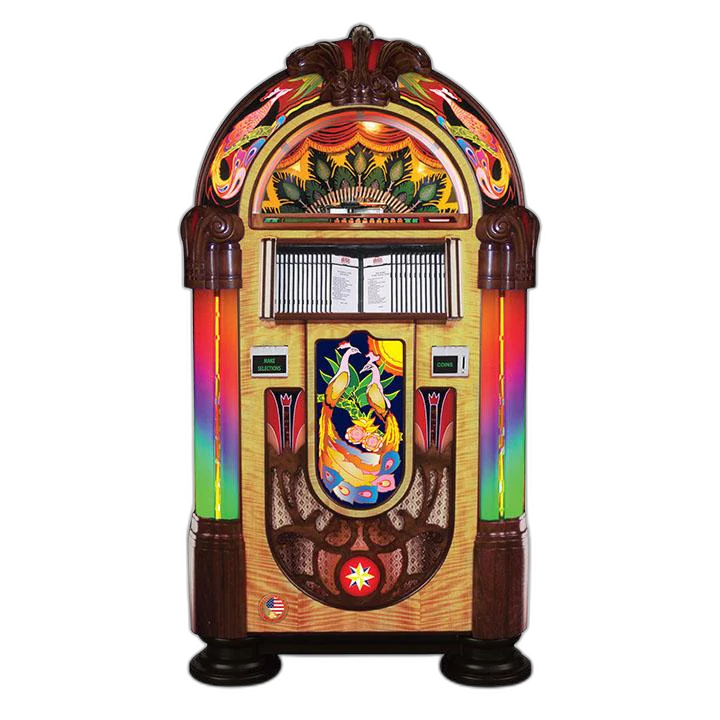 Rock-Ola Bubbler Peacock CD Jukebox